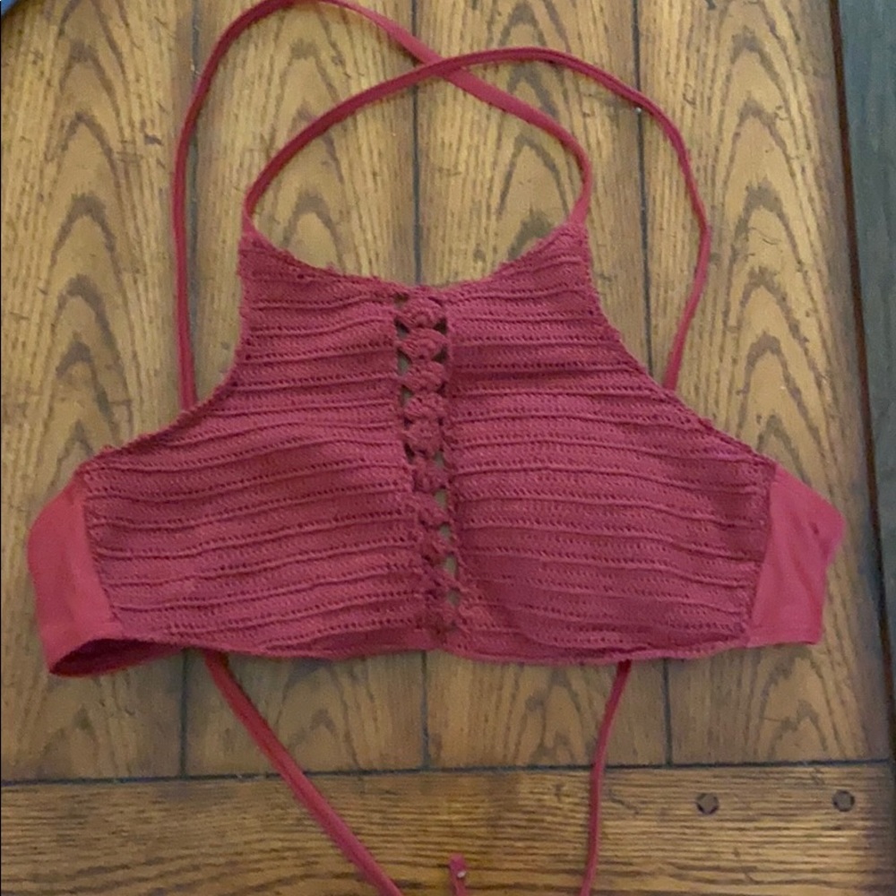 Crotchet bikini top